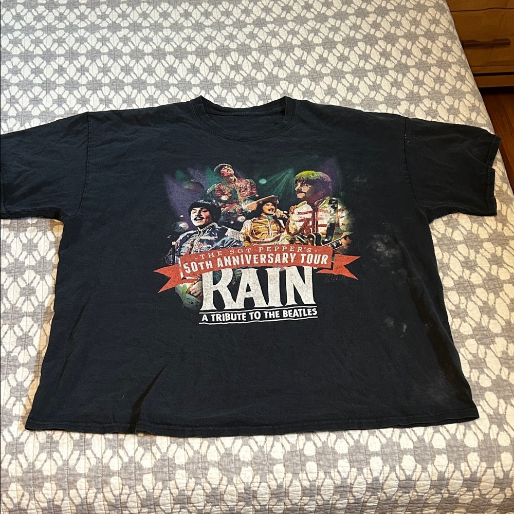 Black Beatles Tribute T-Shirt